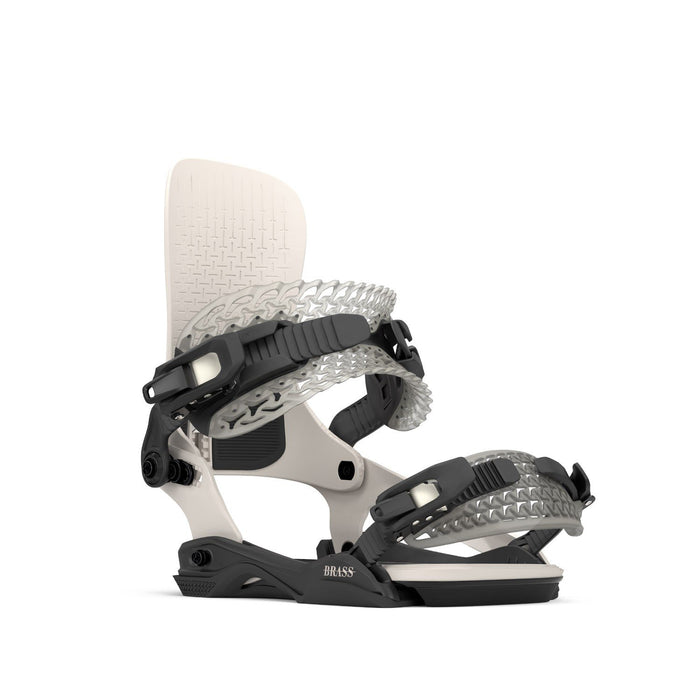 Rome Brass AW Snowboard Bindings M/L (Women's US 9-11.5) Stone 2026