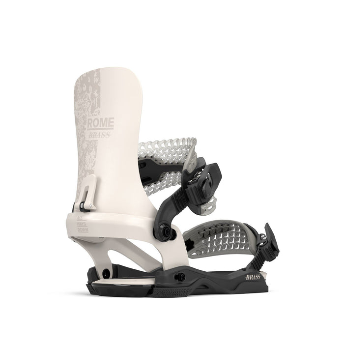Rome Brass AW Snowboard Bindings M/L (Women's US 9-11.5) Stone 2026