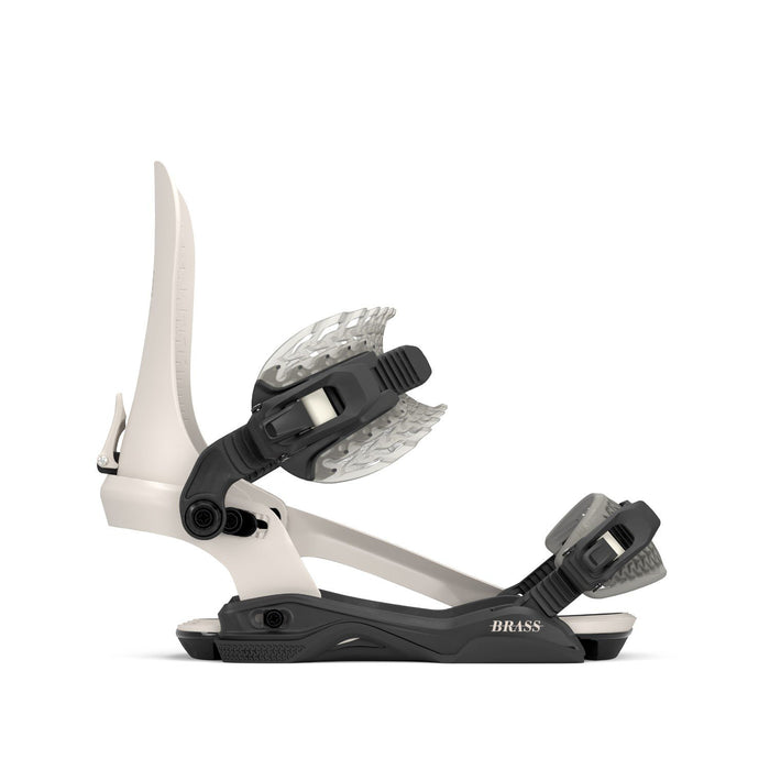 Rome Brass AW Snowboard Bindings M/L (Women's US 9-11.5) Stone 2026