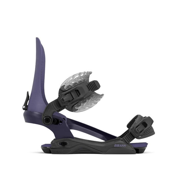 Rome Brass AW Snowboard Bindings Small (Women's US 6.5-8.5) Purple 2026