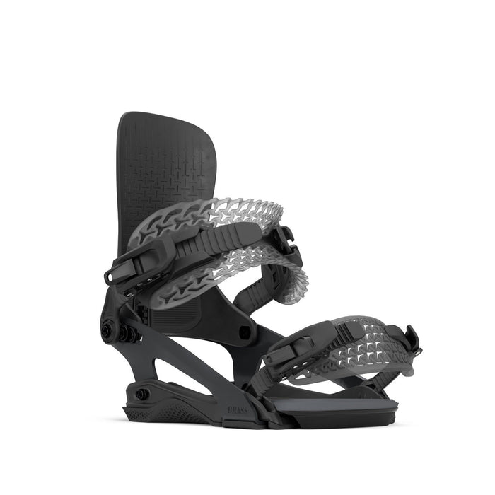 Rome Brass FW Snowboard Bindings M/L (Women's US 9+) Black 2026 - Demo