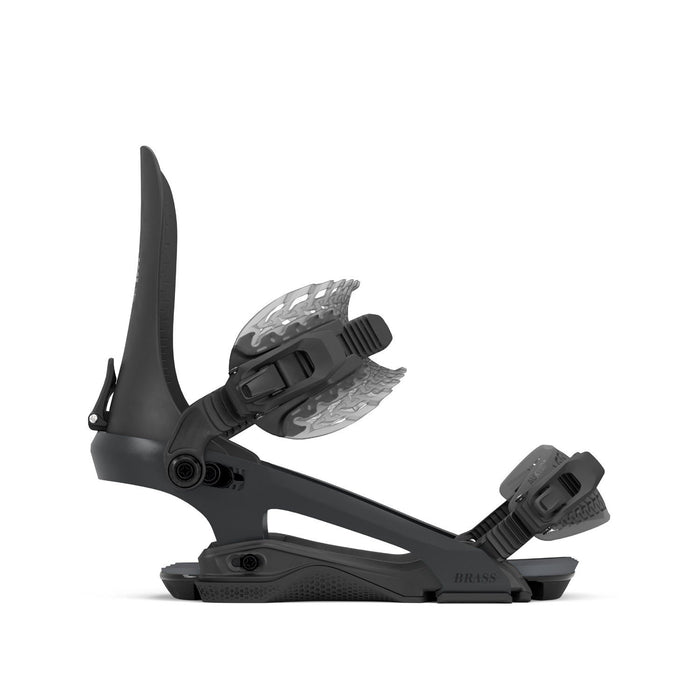 Rome Brass FW Snowboard Bindings M/L (Women's US 9+) Black 2026 - Demo
