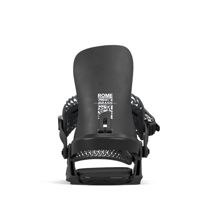 Rome Brass HW Snowboard Bindings M/L (Women's US 9-11.5) Black New 2026