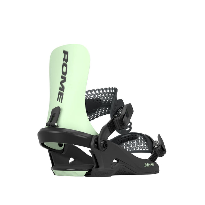 Rome Brass HW Snowboard Bindings Small (Women's US 6.5-8.5) Boneless Green 2027