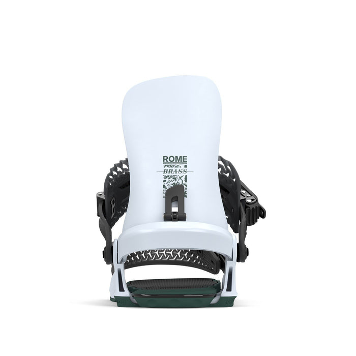 Rome Brass HW Snowboard Bindings M/L (Women's US 9-11.5) Ice New 2026