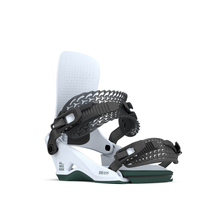 Rome Brass HW Snowboard Bindings Small (Women's US 6.5-8.5) Ice New 2026