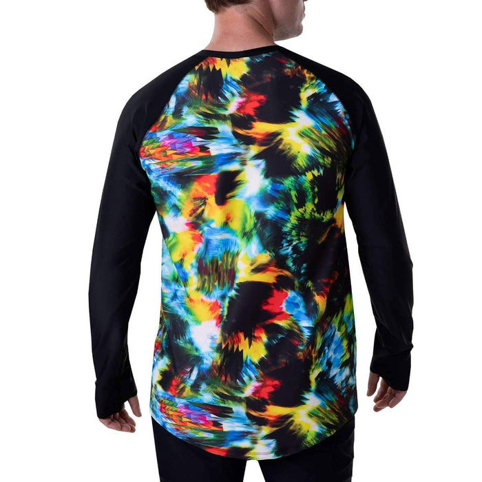 BlackStrap Mens Skyliner All-Season Base Layer Crewneck Shirt Large Kaleidoscope