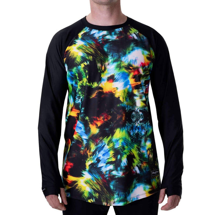 BlackStrap Mens Skyliner All-Season Base Layer Crewneck Shirt Large Kaleidoscope