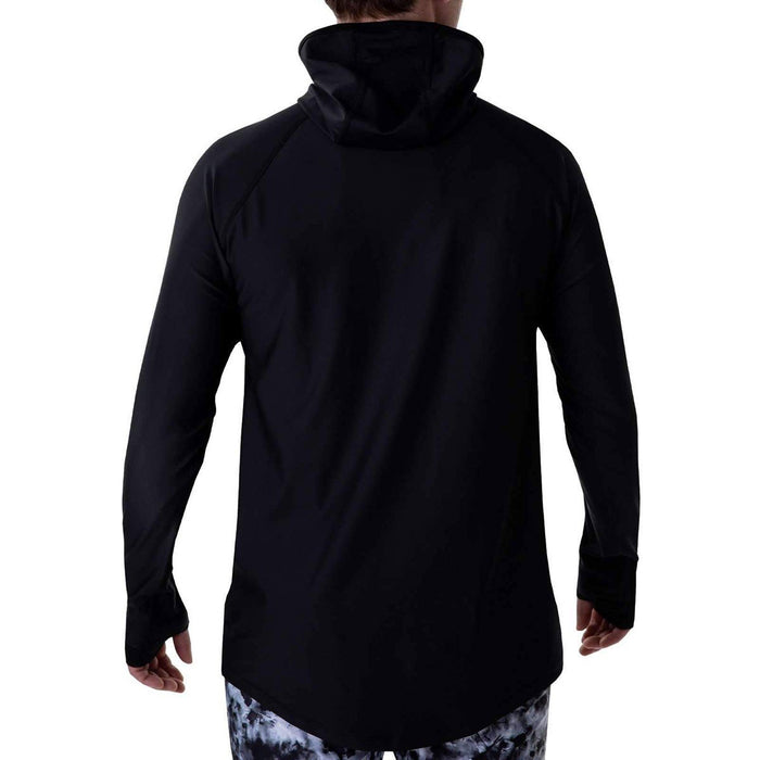 BlackStrap Men's Summit Base Layer Hoodie Large Solid Black New