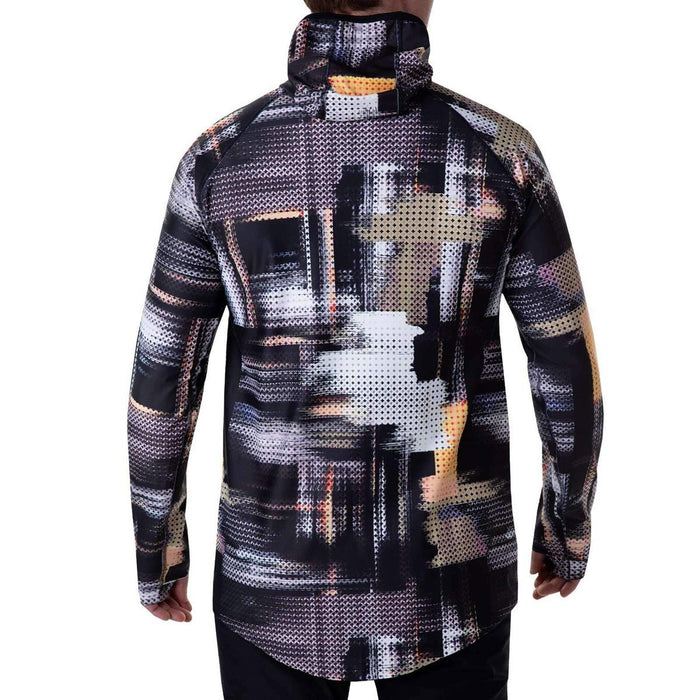 BlackStrap Men's Summit Base Layer Hoodie Large Robotic Print New