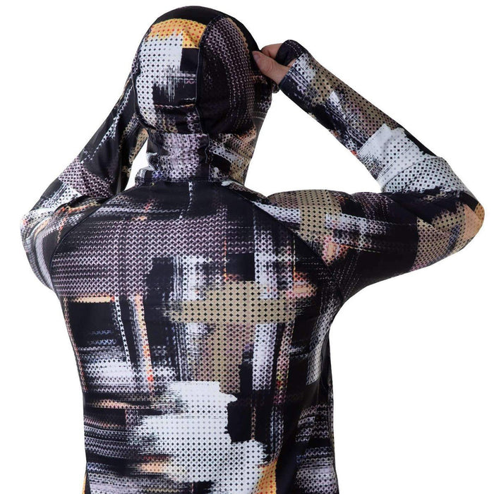 BlackStrap Men's Summit Base Layer Hoodie Large Robotic Print New