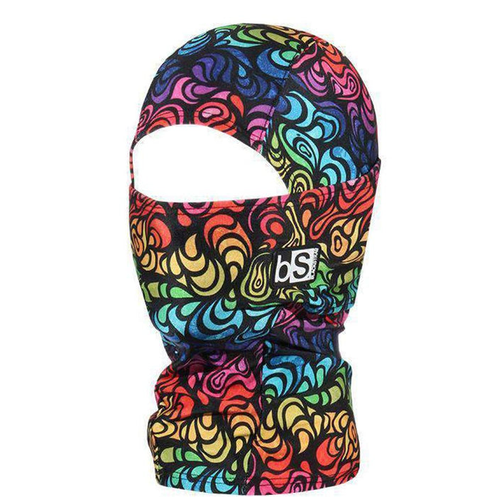 BlackStrap Kids Hood Balaclava Facemask Lava Lamp Rainbow OSFM KIDS ages 2-7ish