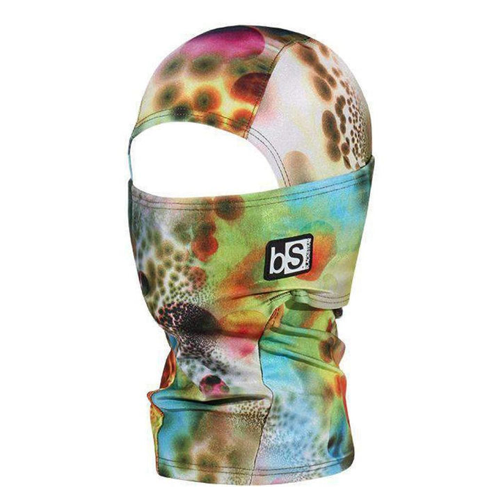 BlackStrap Kids Hood Balaclava Facemask Leopard Rainbow OSFM KIDS ages 2-7ish