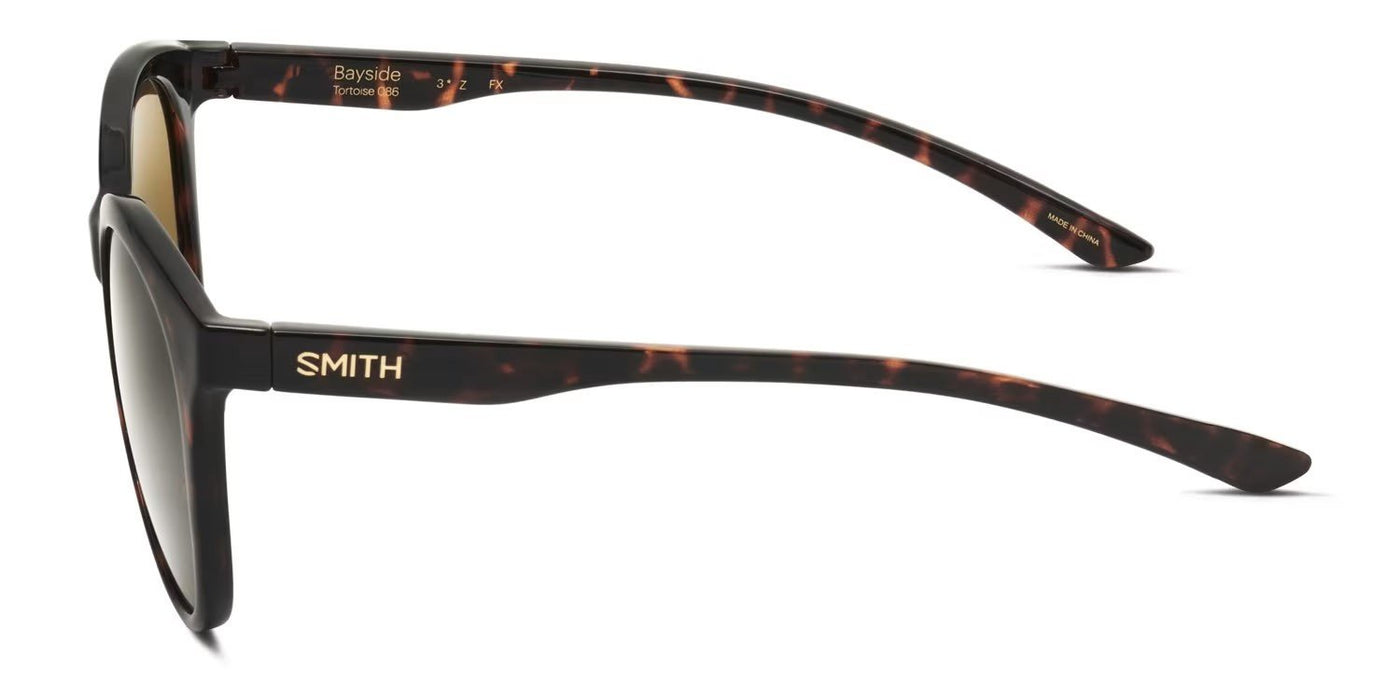 Smith Optics Bayside Sunglasses Tortoise Frame, Chromapop Polarized Brown Lens