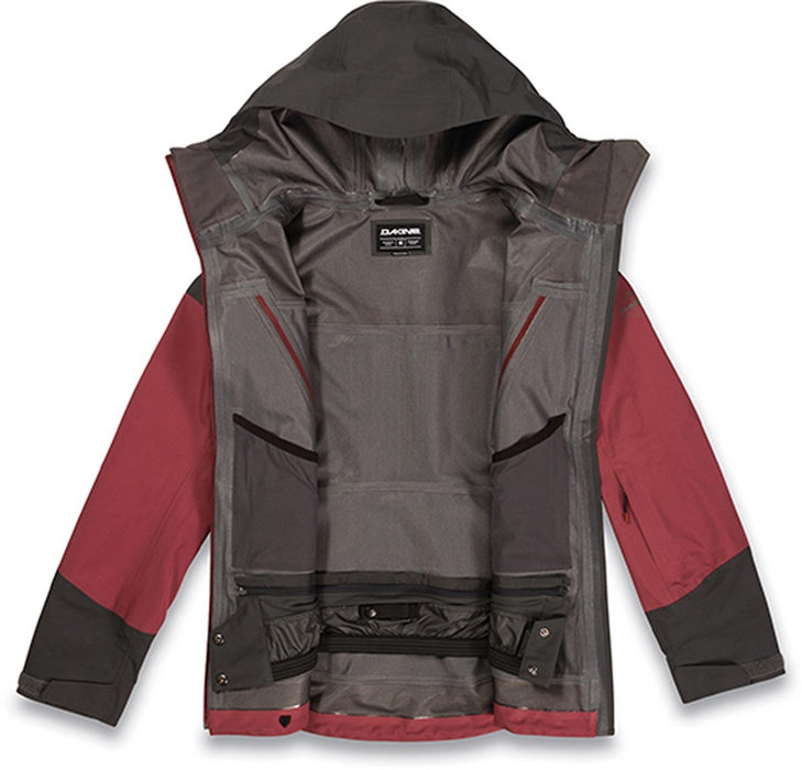 Dakine Women's Beretta Gore-Tex Snowboard Jacket Medium Burnt Rose Shadow New
