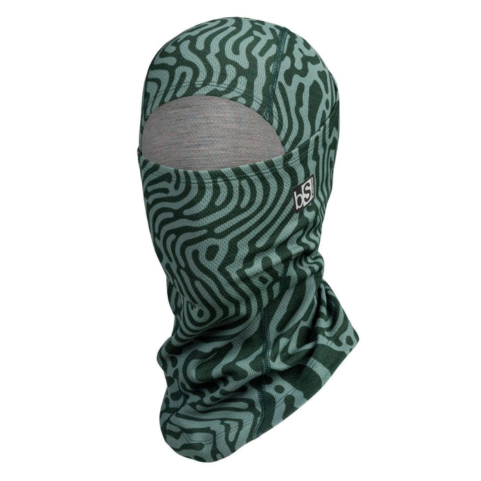 BlackStrap Adult Merino Hood Balaclava Facemask Inprint Obsidian Print New