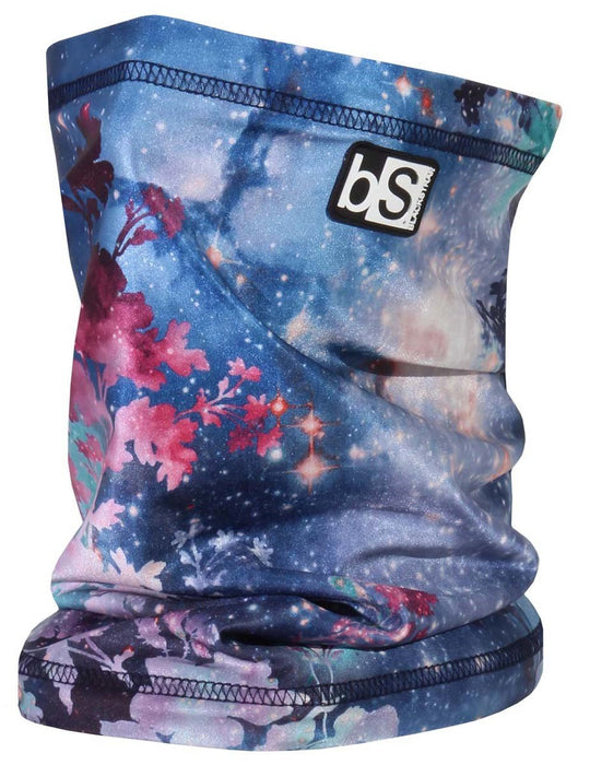 BlackStrap Adult Dual Layer Tube Neck Warmer Facemask Floral Galaxy Print New