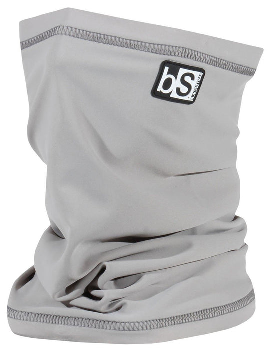 BlackStrap Adult Tube Dual Layer Neck Gaiter Facemask Solid Steel Grey New