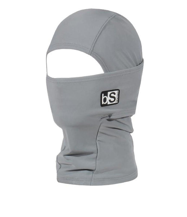 BlackStrap Kids Hood Balaclava Facemask Solid Steel Grey OSFM KIDS ages 2-7ish