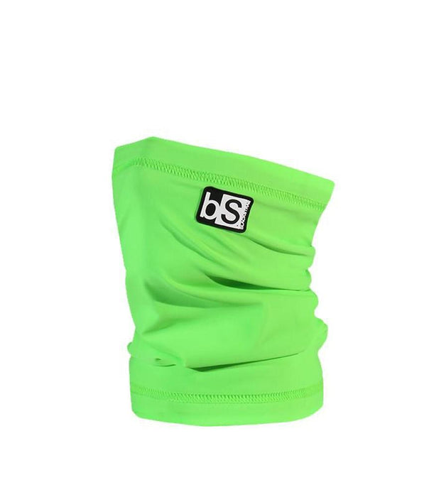 BlackStrap Kids Dual Layer Tube Neck Warmer Solid Bright Green OSFM ages 2-7ish