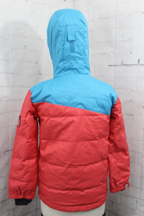 Bonfire Troop Down Snow Jacket, Unisex Youth Medium (10-12) Tango Pink/Blue New
