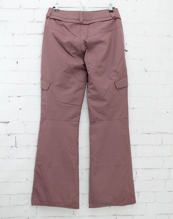 Volcom Bridger Insulated Snowboard Pants, Women's Small, Rosewood New