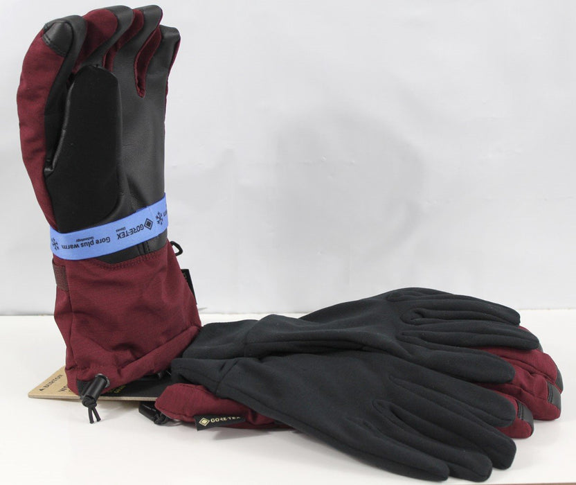 Burton Gore-Tex Snowboard Gloves Womens XS Port Royal Removable Liners New