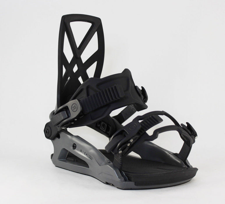 Ride C-4 Snowboard Bindings Medium (Men's US Size 6- 10) Black New 2025