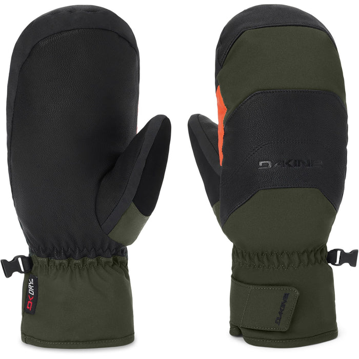 Dakine Camaro Short Snowboard Mitts Men's Large Rosin Green New