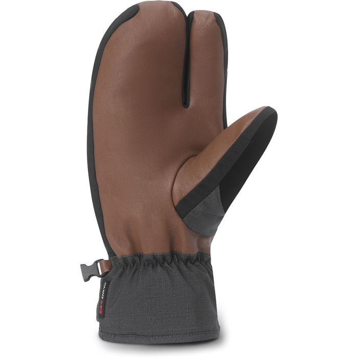 Dakine Camaro Short Trigger Snowboard Mitts Men's Large Carbon Heather Grey New