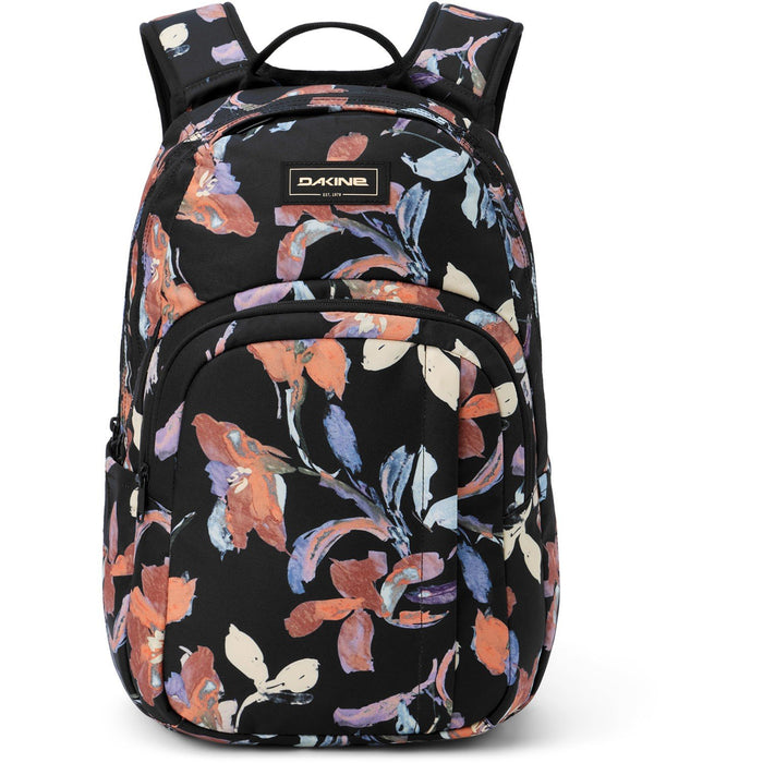 Dakine Campus 25L Laptop Backpack Dark Ephemera Print with Cooler Pocket New