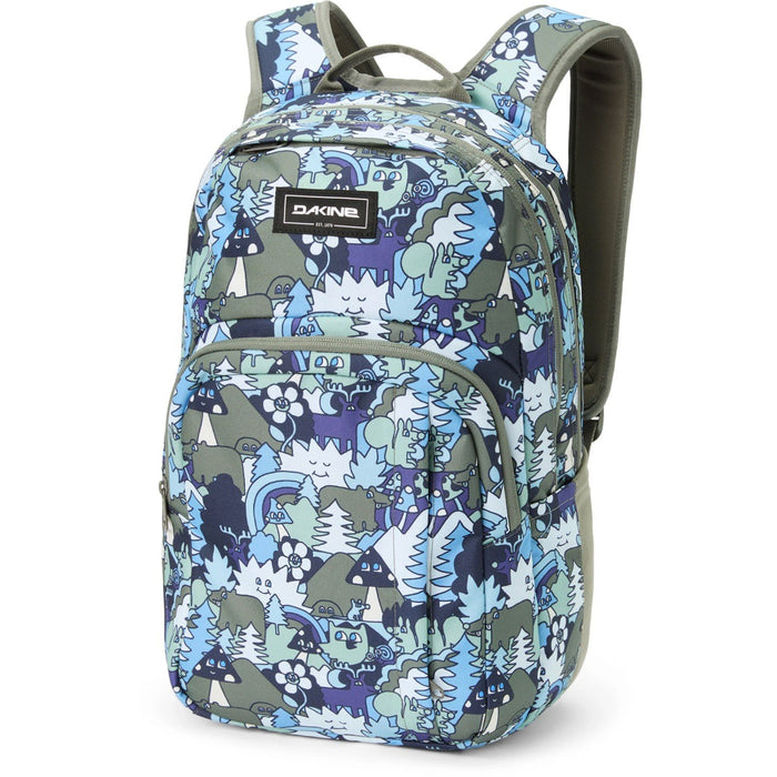 Dakine Campus 25L Laptop Backpack Whimsical Forest with Cooler Pocket New