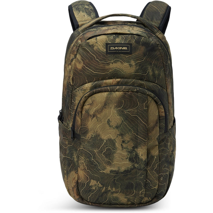 Dakine Campus 33L Laptop Backpack Earth Topo Camo with Cooler Pocket New