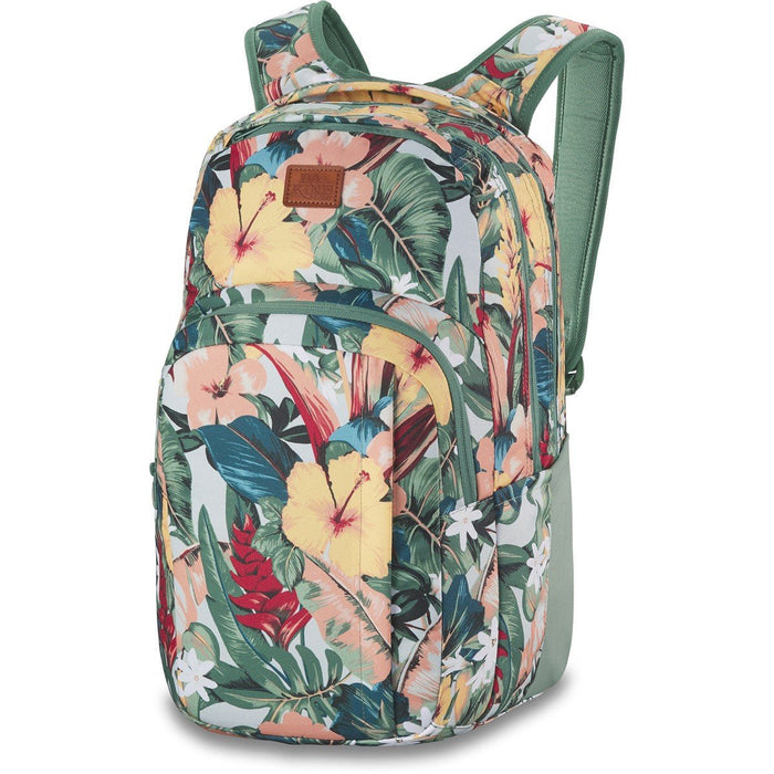 Dakine Campus L 33L Laptop Backpack Island Spring Print with Cooler Pocket New