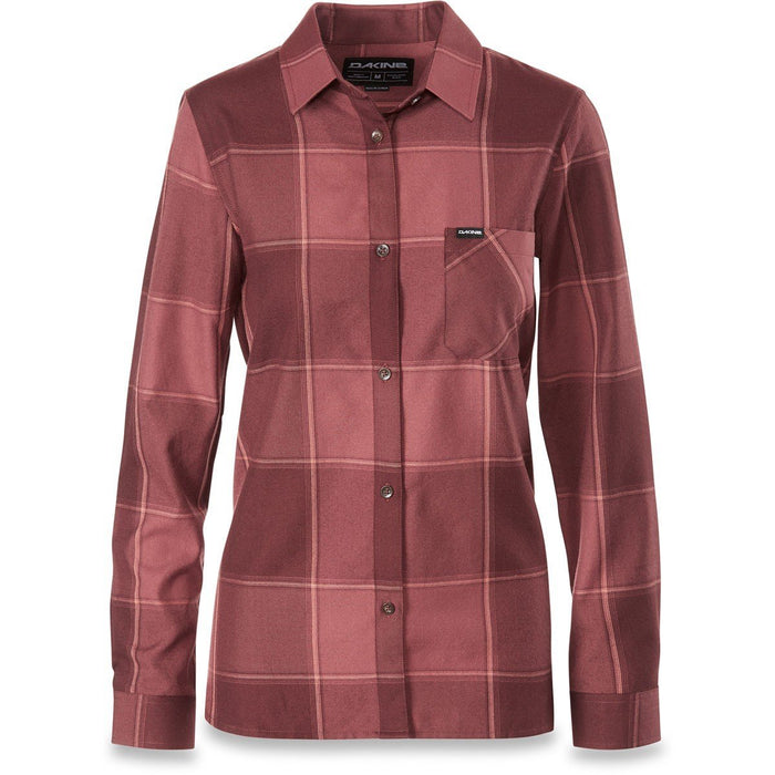 Dakine Women's Canterbury Flannel Long Sleeve Shirt Medium Andorra Plaid New