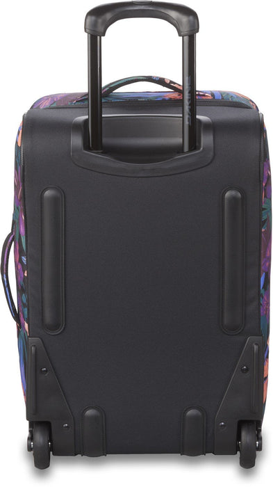 Dakine Carry On Roller 42L Bag, Wheeled Luggage, Black Tropidelic Print New 2024