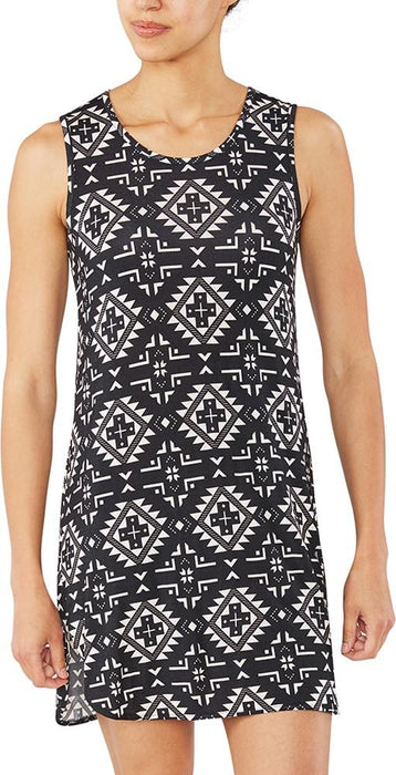 Dakine Charlie Tank Dress, Women's Medium, Silverton Onyx Print New