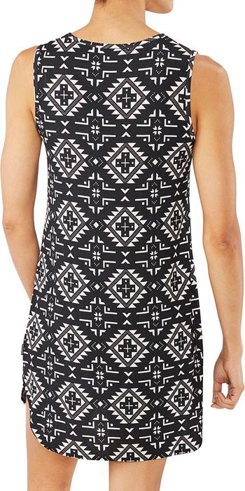 Dakine Charlie Tank Dress, Women's Medium, Silverton Onyx Print New