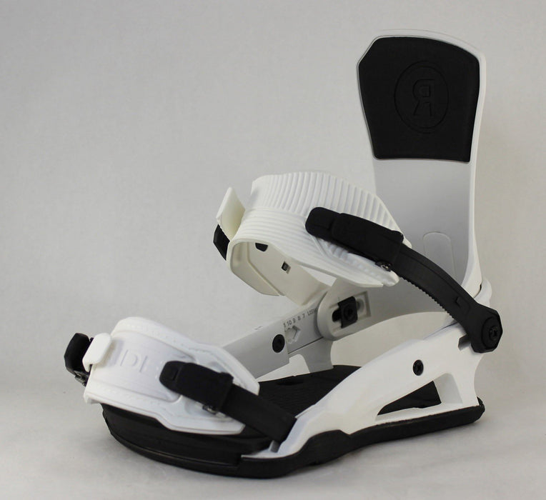 Ride CL-6 Snowboard Bindings Medium (Women's US Size 7-11) White 2025