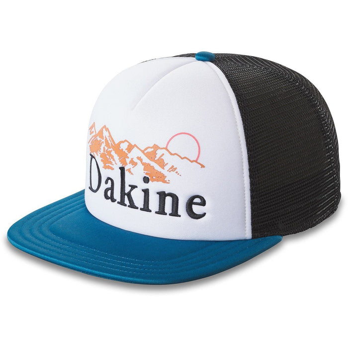 Dakine Col Trucker Hat Snapback Flat Brim Cap Deep Lake New 2023