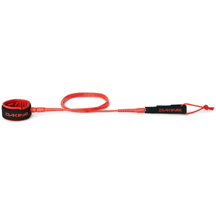 Dakine Comp Plus 6' x 3/16" Surf Leash Flame Scarlet Red New