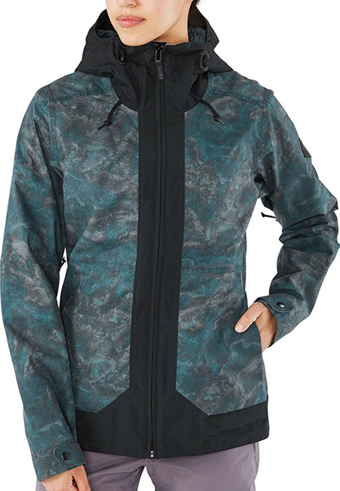 Dakine Women's Cranbrook Shell Snowboard Jacket Medium Madison / Black New