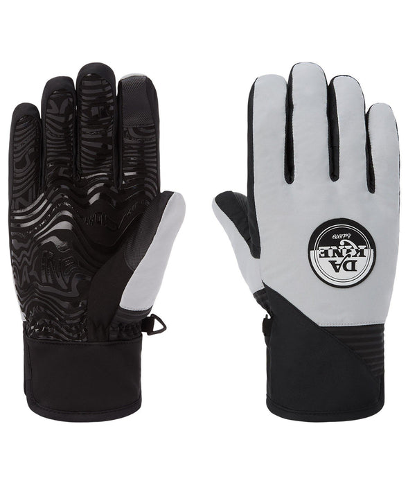 Dakine Crossfire Short Snowboard Gloves Men's Large Griffin Grey New
