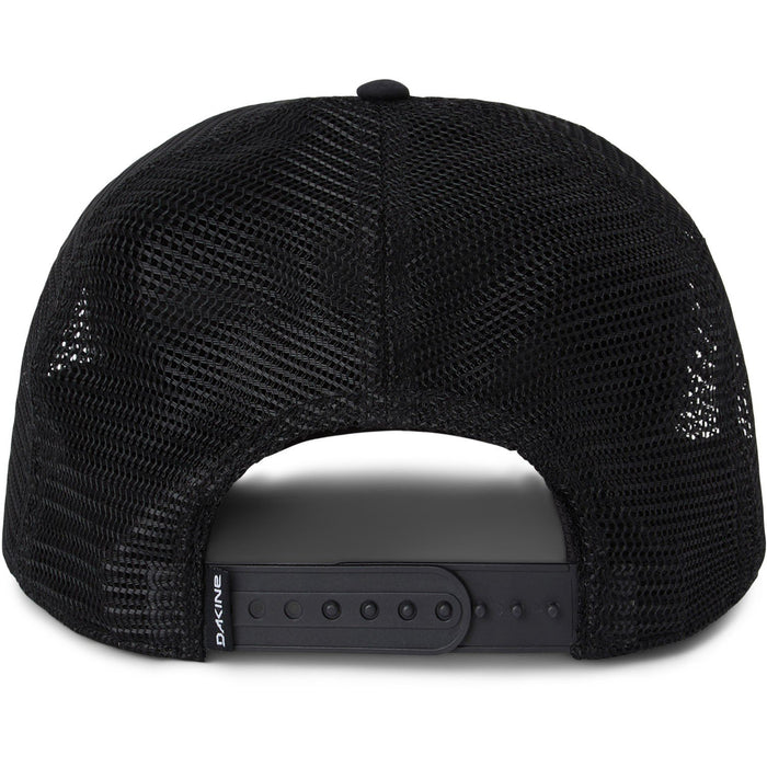 Dakine Cruisin Trucker Cap Snapback Mid Crown Curved Brim Hat Black New