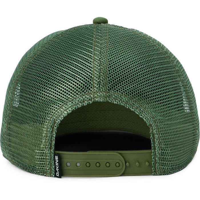 Dakine Cruisin Trucker Cap Snapback Mid Crown Curved Brim Hat Cypress Green New