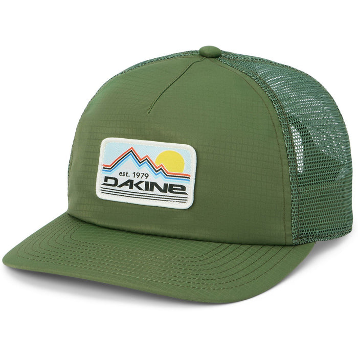 Dakine Cruisin Trucker Cap Snapback Mid Crown Curved Brim Hat Cypress Green New