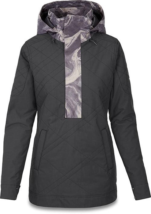 Dakine Cypress Anorak Snowboard Jacket, Women's Medium, Black / Tempest New