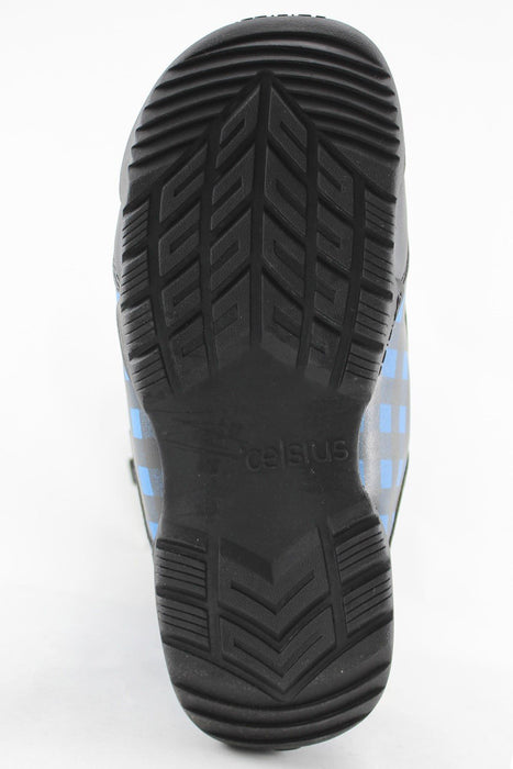 Celsius Fenom-Ozone Snowboard Boots 7 Cyan Plaid New Old Stock NOS