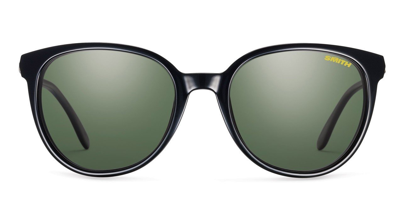 Smith Cheetah Sunglasses Black Frame, Polarized Gray Green Lens New