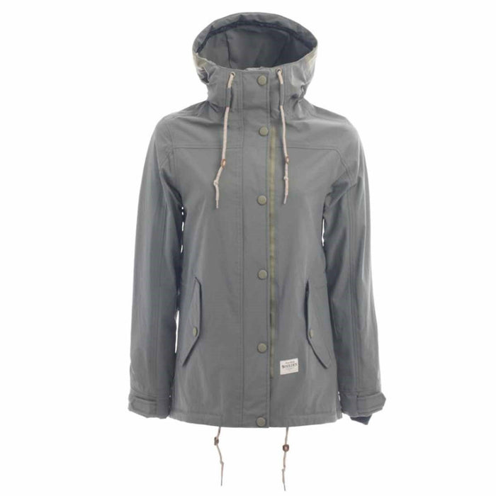 Holden Cypress Snowboard Jacket Women's Extra Small XS Gunmetal Gray New